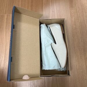 Cole Haan gold loafers